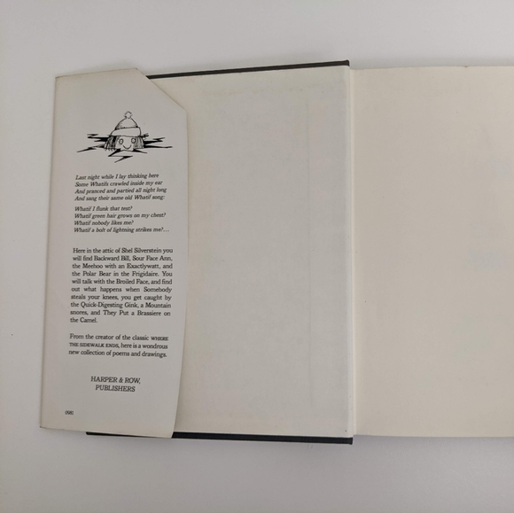 A Light In The Attic First Edition Shel Silverstein Hardcover 1981, 1st Printing - Picture 6 of 13